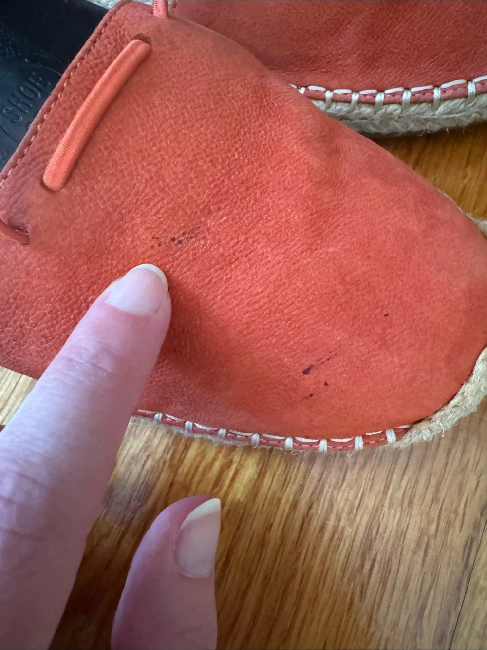 Elieen Fisher Coral Suede Espadrille Bungee Flats, 9